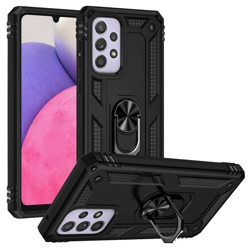 Coque hybride avec anneau pour Samsung Galaxy A33 5G Coque hybride avec anneau pour Samsung Galaxy A33 5G